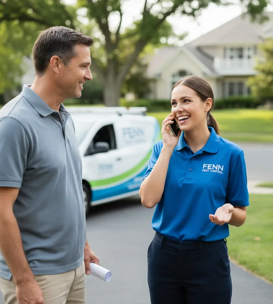 Fenn Pest Control customer support in Bayport